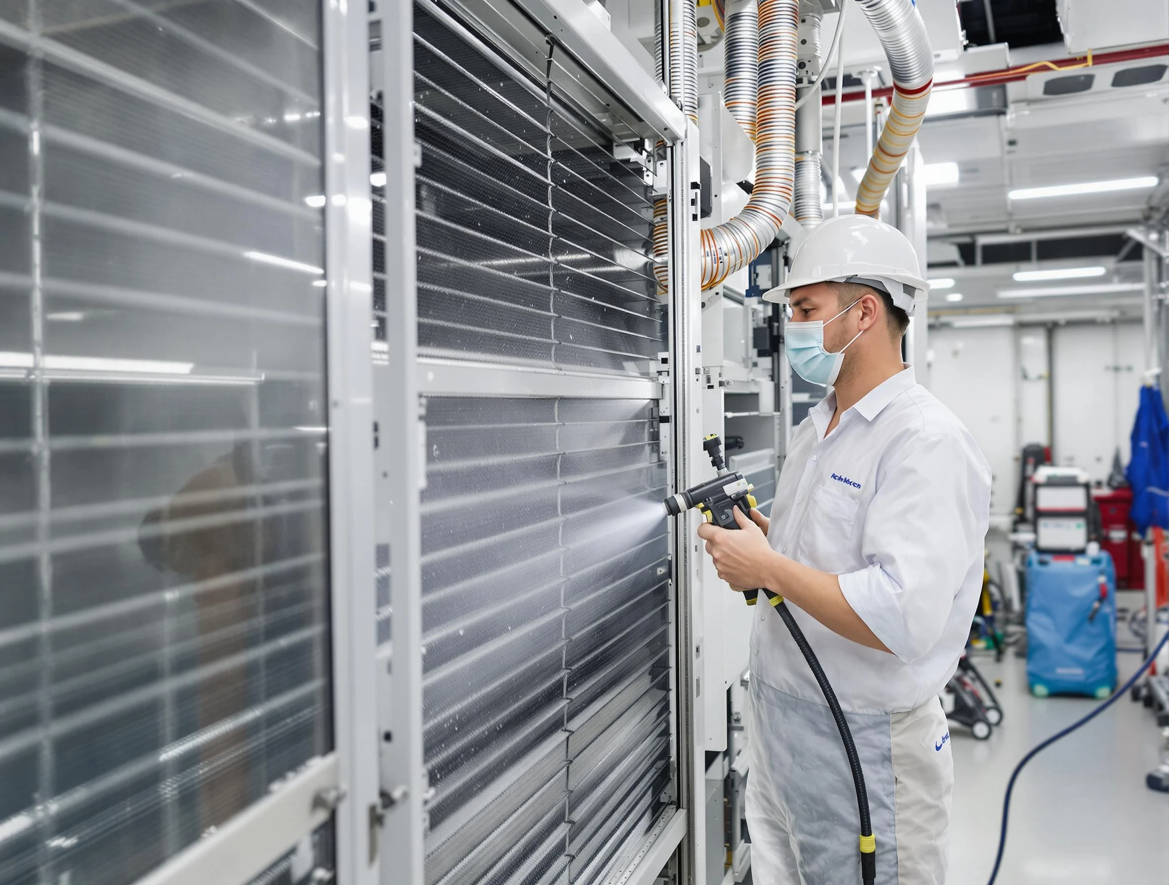 Professional AC coil cleaning by Twin Lakes Air Duct Cleaning in Twin Lakes