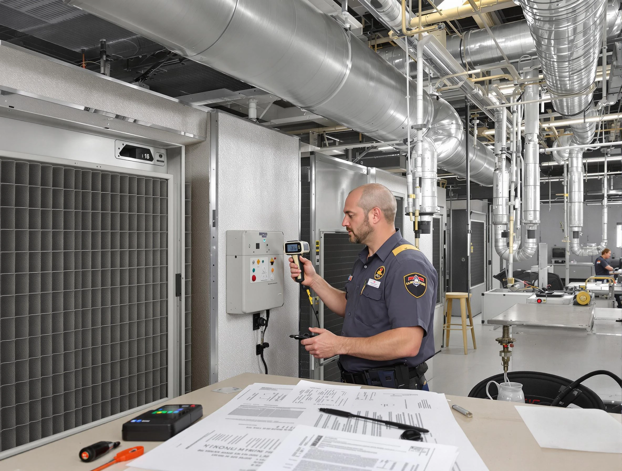 Professional filter system inspection by Twin Lakes Air Duct Cleaning in Twin Lakes