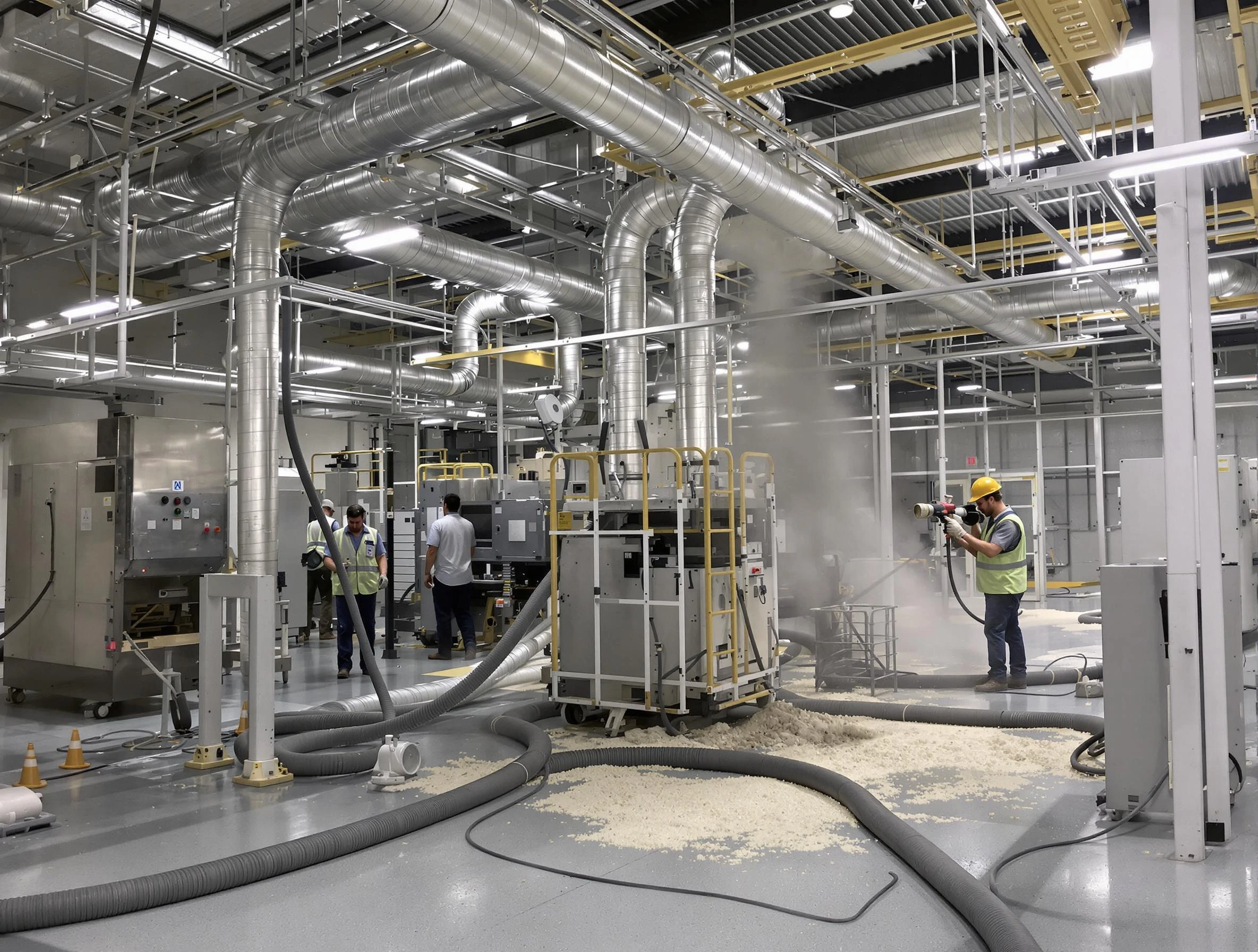 Heavy-duty industrial duct cleaning by Twin Lakes Air Duct Cleaning in Twin Lakes